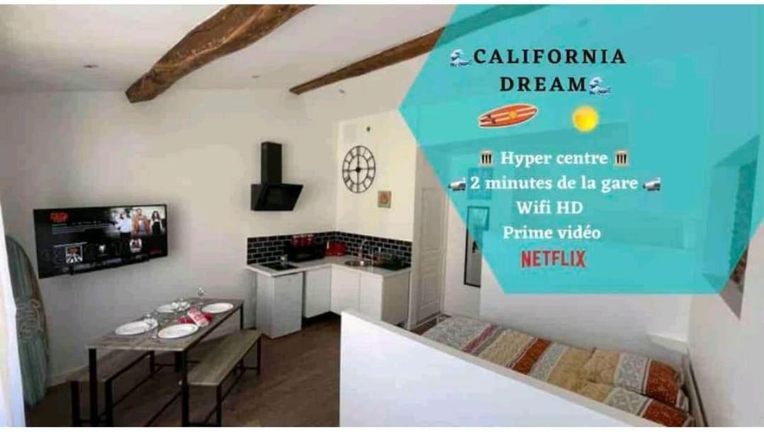 Апартаменти The California Dream - Hyper-Centre - 2Mn Gare Sncf - Wifi Netflix Gratuit Ніор Екстер'єр фото